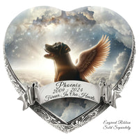Labrador Retriever Dog Urn - Twilight Haze Urn for Dog Ashes