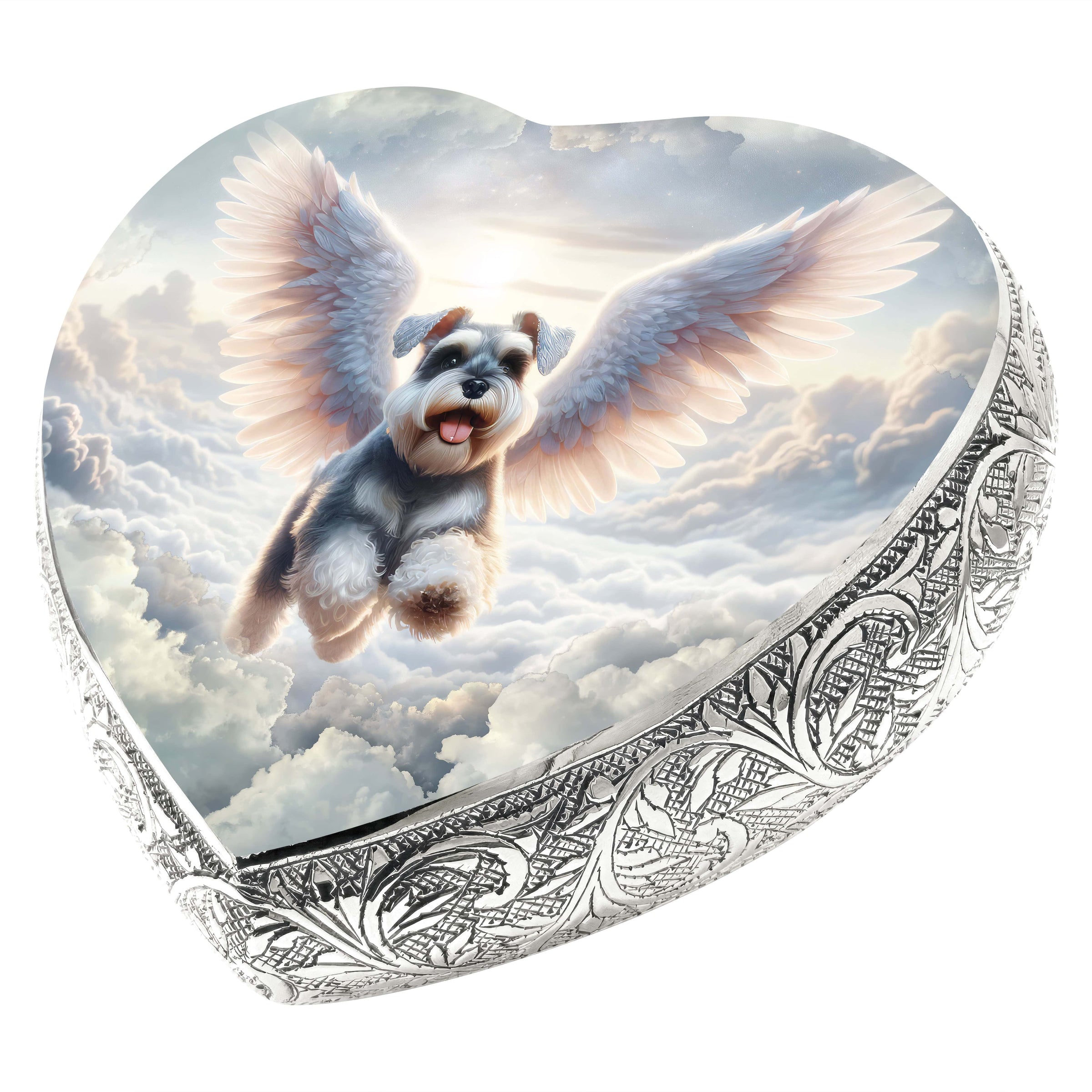 Miniature Schnauzer - Stellar Silk Dog Urn