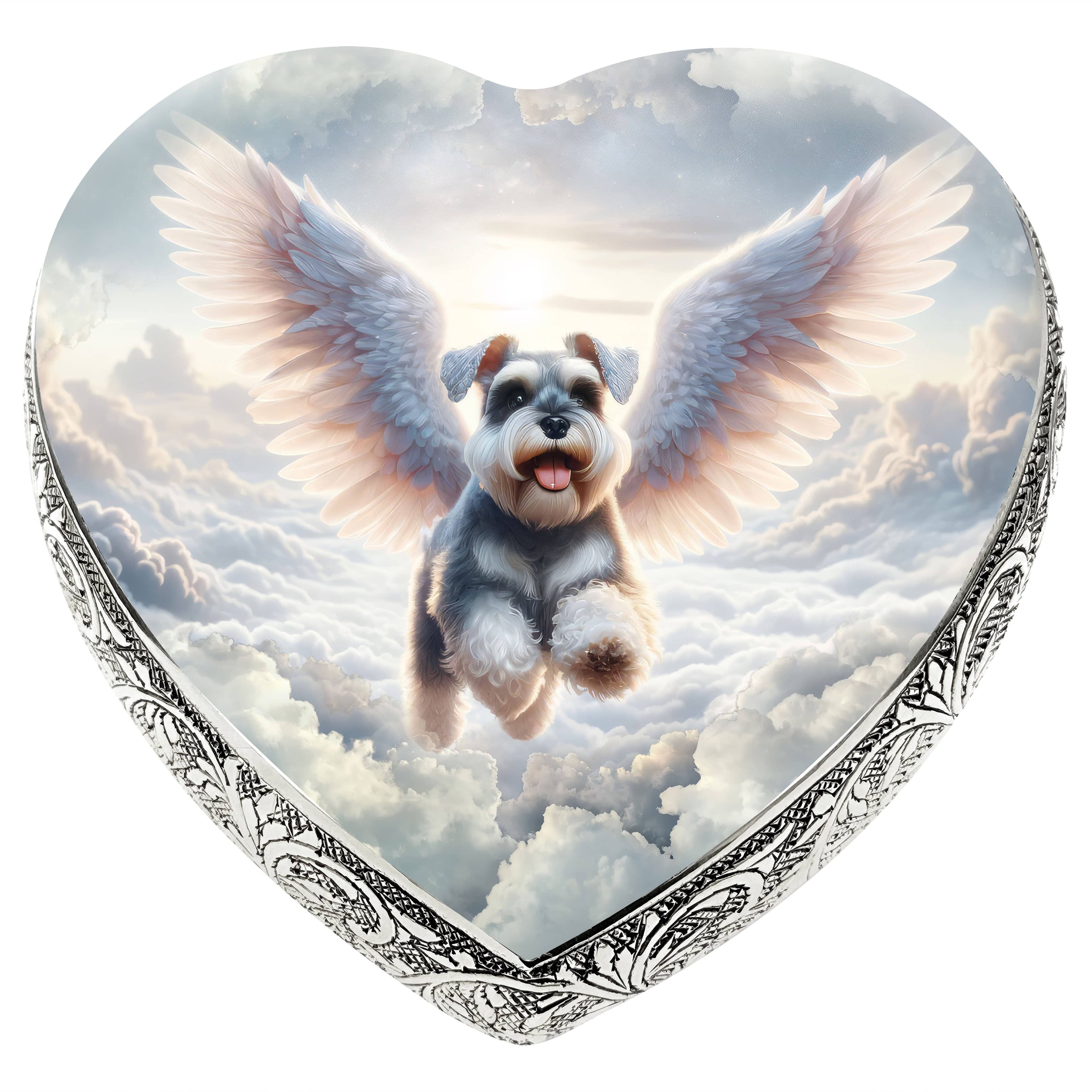 Miniature Schnauzer - Stellar Silk Dog Urn