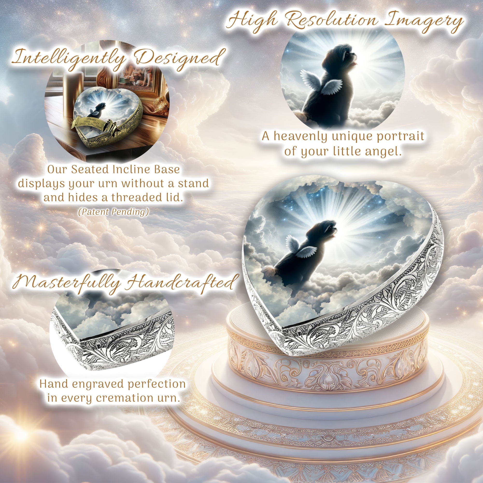 Shih Tzu - Divine Aura Dog Urn