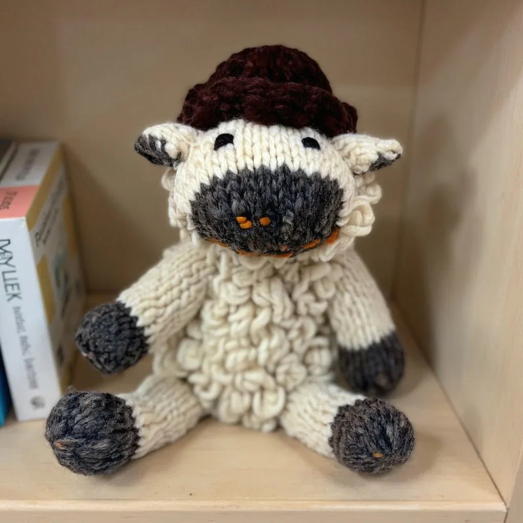 Wool Knit Buddy | Sawyer the Sheep - BIG FRENCHIES