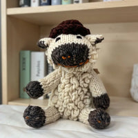 Wool Knit Buddy | Sawyer the Sheep - BIG FRENCHIES