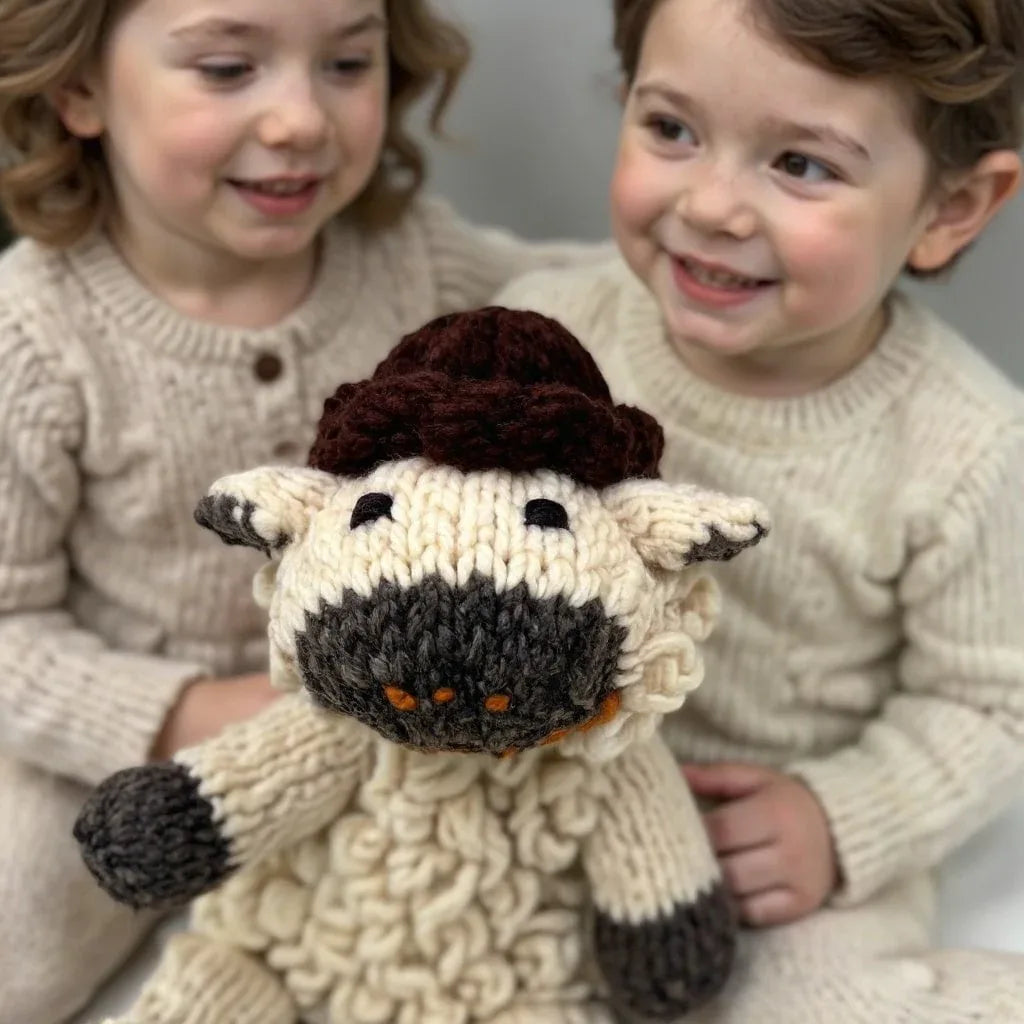 Wool Knit Buddy | Sawyer the Sheep - BIG FRENCHIES