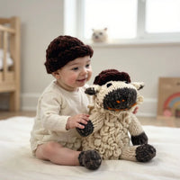 Wool Knit Buddy | Sawyer the Sheep - BIG FRENCHIES
