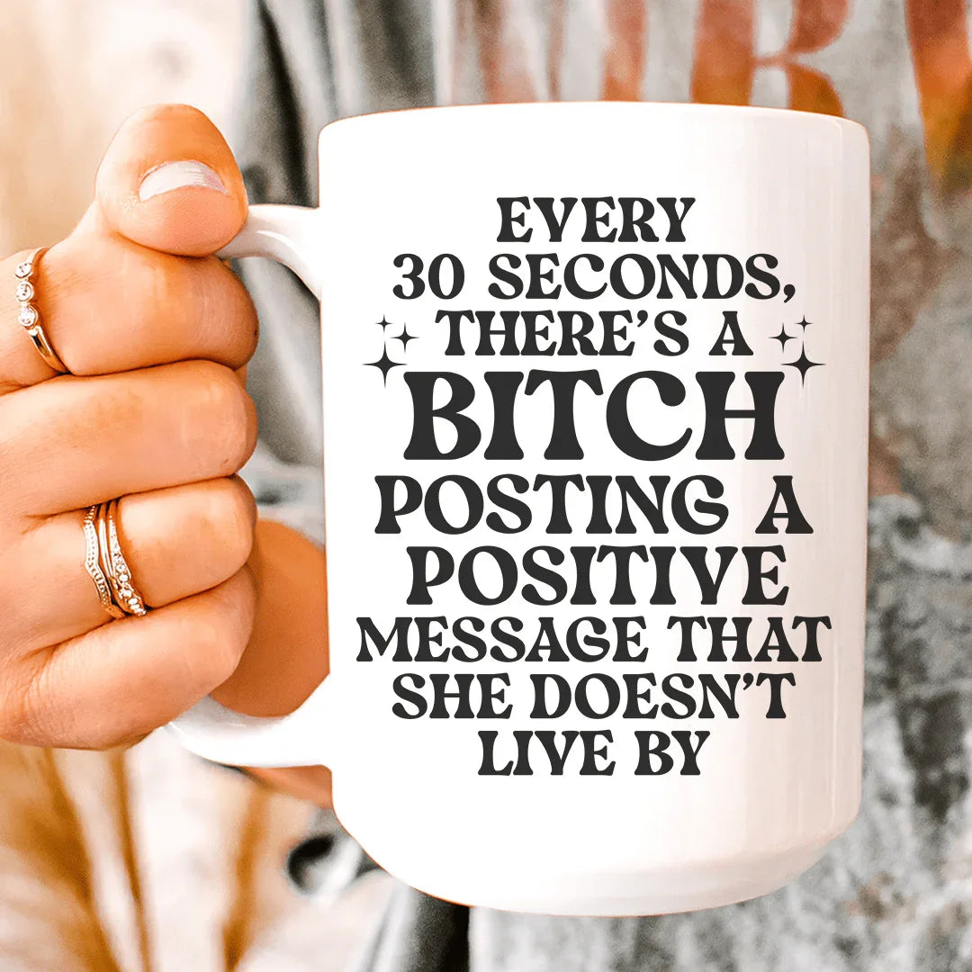 Every 30 Seconds Ceramic Mug 15 oz - BIG FRENCHIES