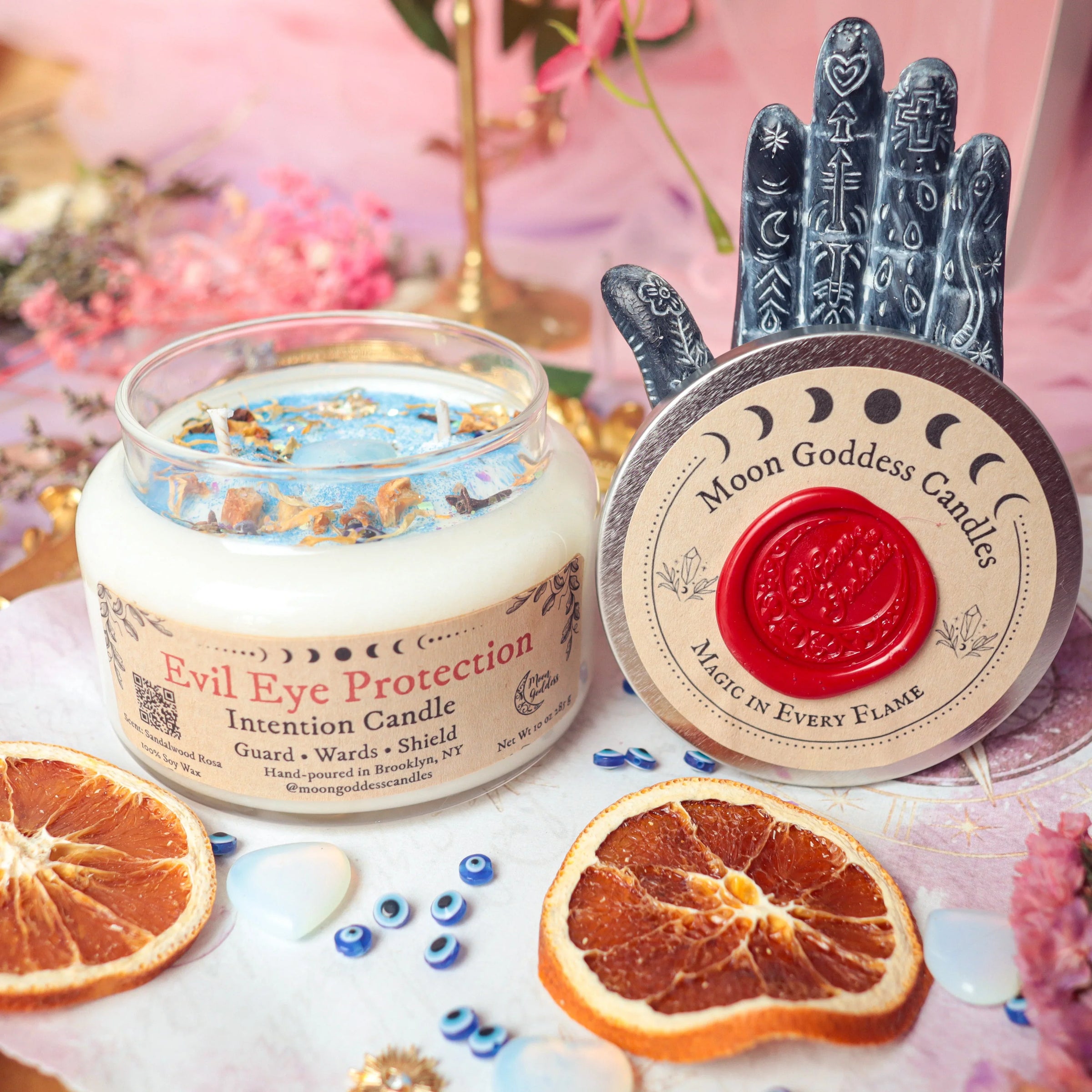Evil Eye Protection Candle - BIG FRENCHIES