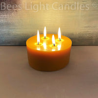 6x3" Beeswax Pillar Candle - BIG FRENCHIES