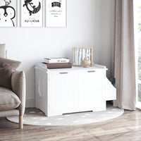 Cat Litter Box Nightstand End Table Enclosure - BIG FRENCHIES