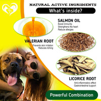 Dog Allergy Relief Chews Anti-Itch Hot Spots Omega-3
