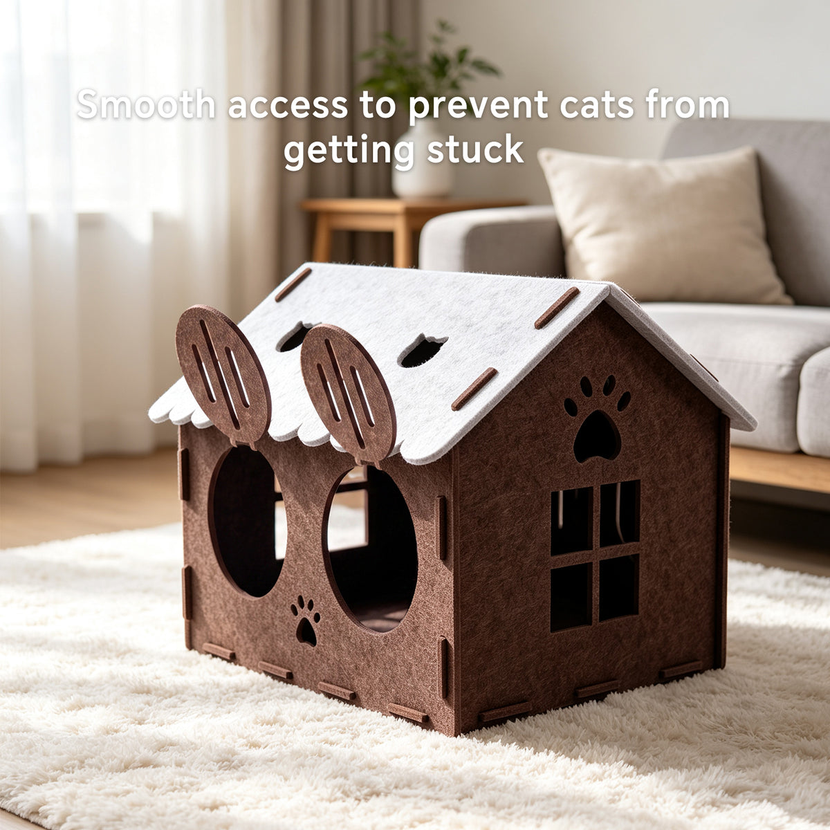 Tent-style House Cat Bed