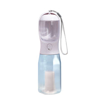 Pet Dog Three-in-one Portable Garbage Bag Filter Multifunctional Water Cup