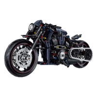 Building Blocks Motorcycle Toy Model Table Ornaments