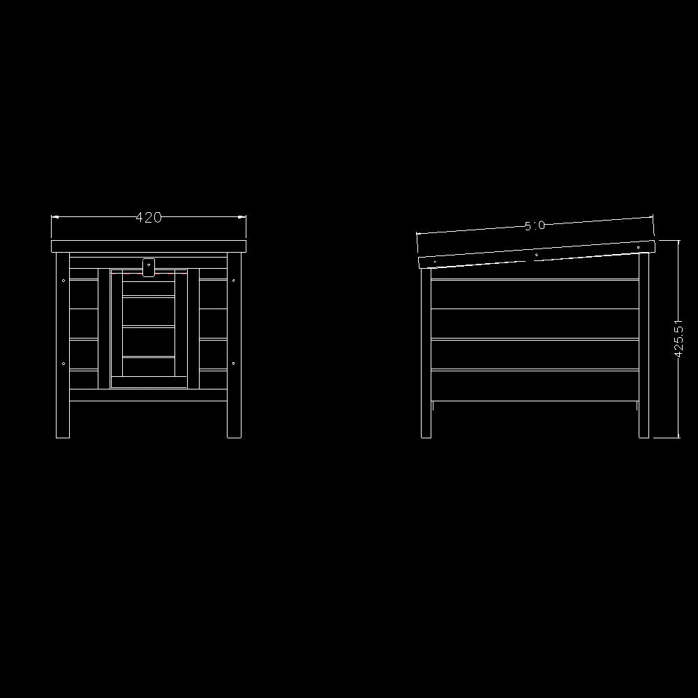 20-inch removable roof, waterproof, green asphalt roof, cedar wood, wooden chicken and rabbit cage