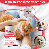 Pet Tear Stain Removal Powder - Natural And Gentle Formula, Eye And Fur Care, Tear Stain Removal And Brightening, An Ess