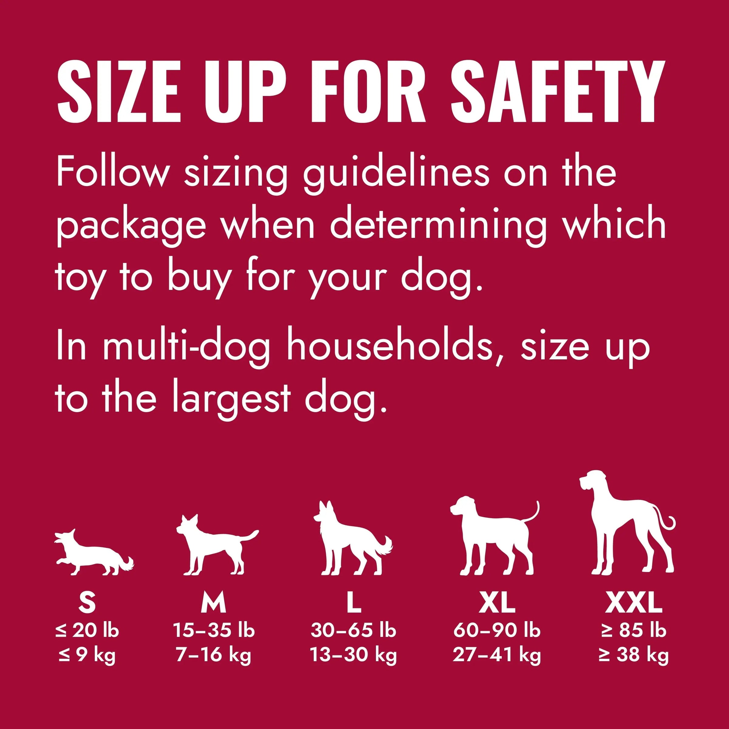 ® Classic Stuffable Dog Chew Toy, Large