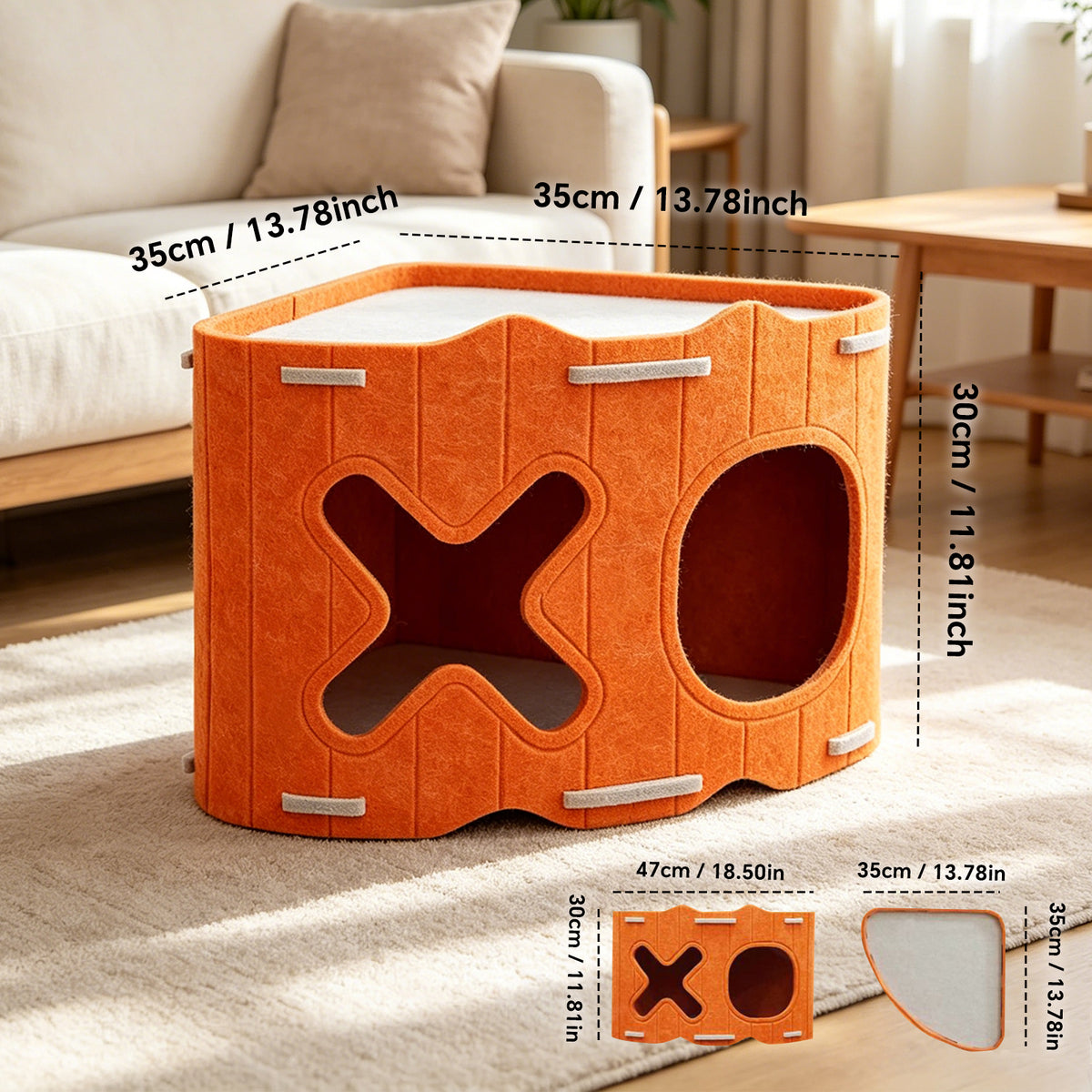 Only Self Pickup---Multi-layer Stackable Cat Bed