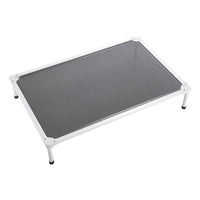 Elevated Dog Bed For Large Dogs XL, Raised Dog Bed Cot With Aluminum Frame, Breathable Textilene Mesh Dog Bed, Indoor & 