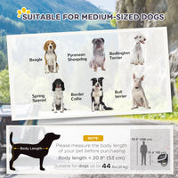 Dog Bike Trailer, Pet Cart Bicycle, Wagon Cargo Carrier Attachment with Hitch, Reflectors, Flag for Medium Dogs, Pet Whe