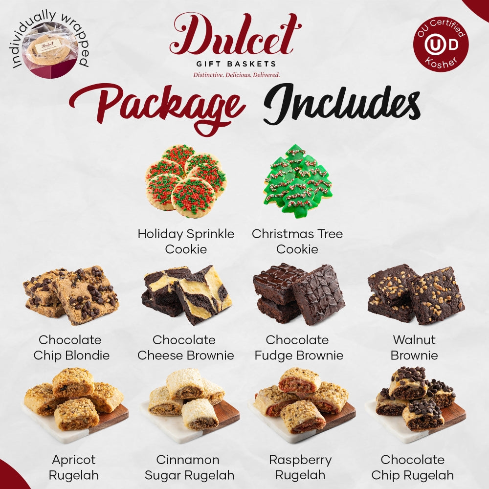 Classic Holiday Festive Kraft Box - BIG FRENCHIES