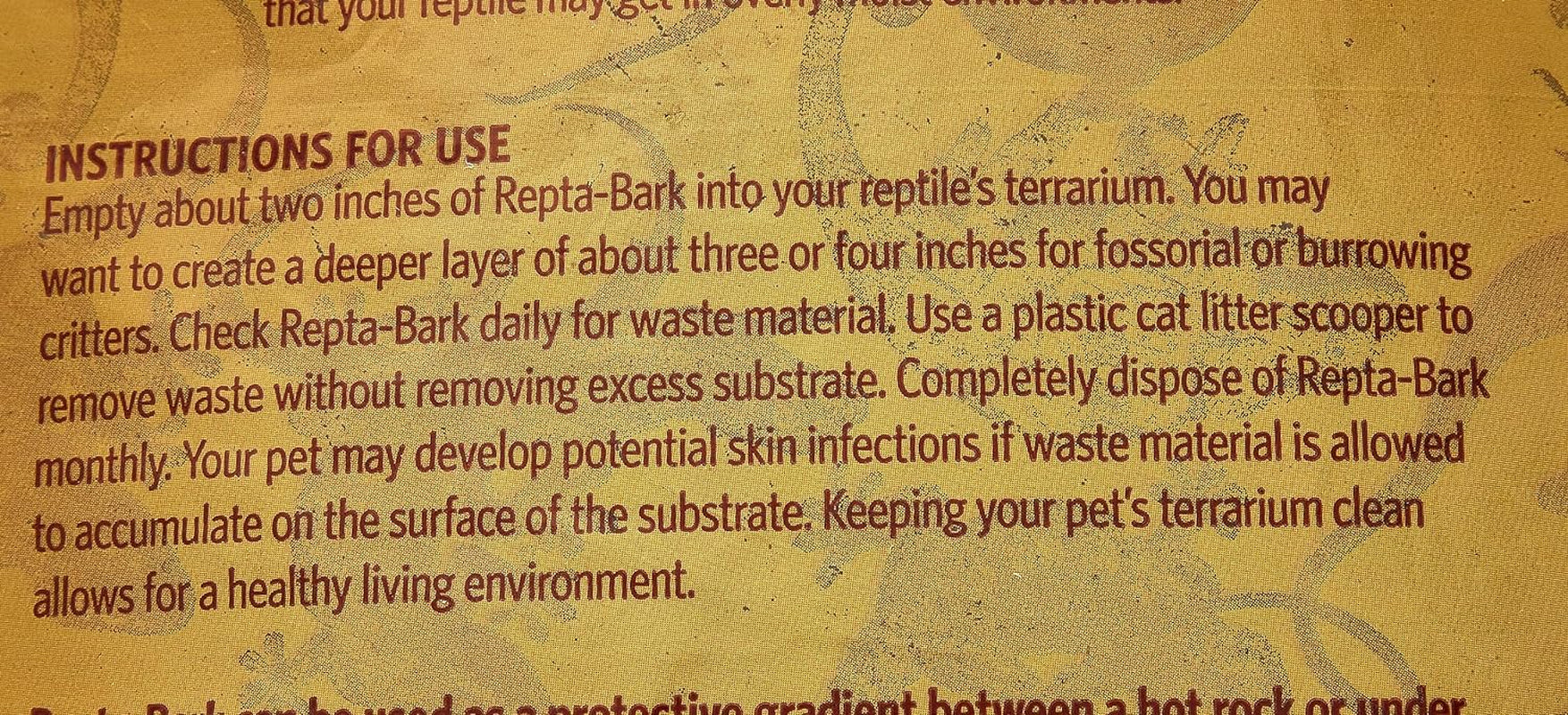 Repta-Bark All Natural Bedding, 8,Quart - BIG FRENCHIES