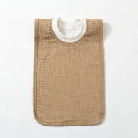 Large Childrens Washcloth Bib That Resists Stains