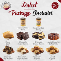 Sweet As Honey 2 Tiered Gourmet Gift B0x - BIG FRENCHIES