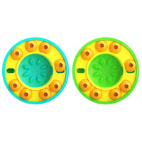 1Pc Dog Puzzle Food Feeder Slow Feeding Bowl Interactive Toy Dog Treat Dispensing Toy For IQ Training Mental Enrichment 