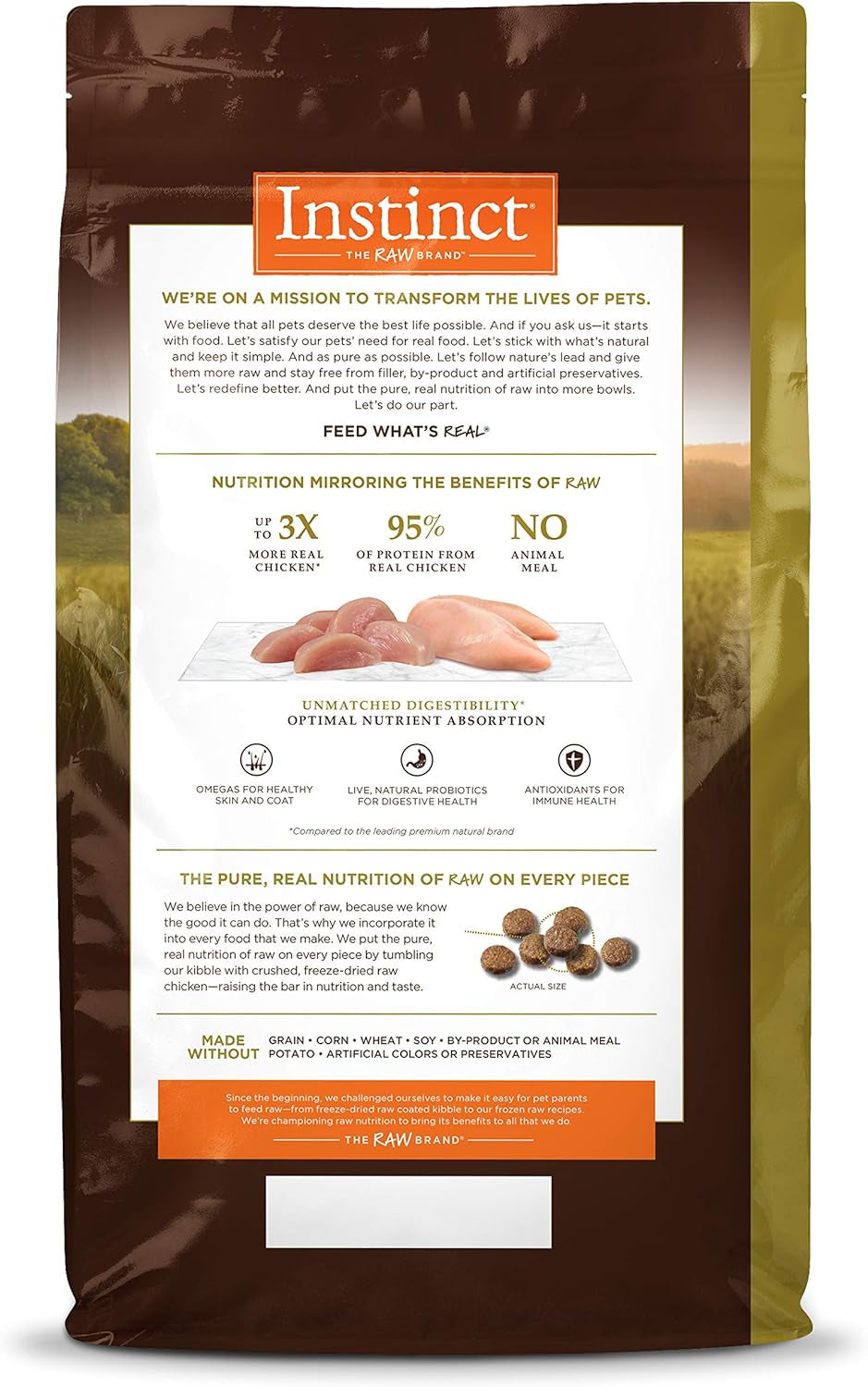 Natural Dry Cat Food, 10 Lb. Bag - BIG FRENCHIES