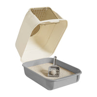 Only Self Pickup---Double-door Cat Litter Box
