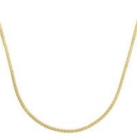 Ice Barrel Chain in 14k Yellow Gold (2.70 mm)