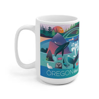 OREGON COAST 11 OZ OR 15 OZ CERAMIC MUG - BIG FRENCHIES