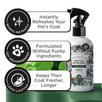 Furrest Fresh Dog Deodorizing Spray, 8 Fl Oz Grooming Perfume For Dog Coat, Pet Odor Neutralizer With Essential Oils, Ve