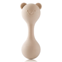 Silicone Sand Hammer Baby Grasping Nibbling Toy Enlightenment Music Sand Hammer Toy
