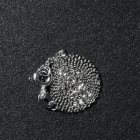 14k White Gold Diamond Cut Cable Link Chain 0.8mm