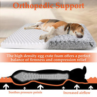Dog gray Bed for Large furry friend - BIG FRENCHIES
