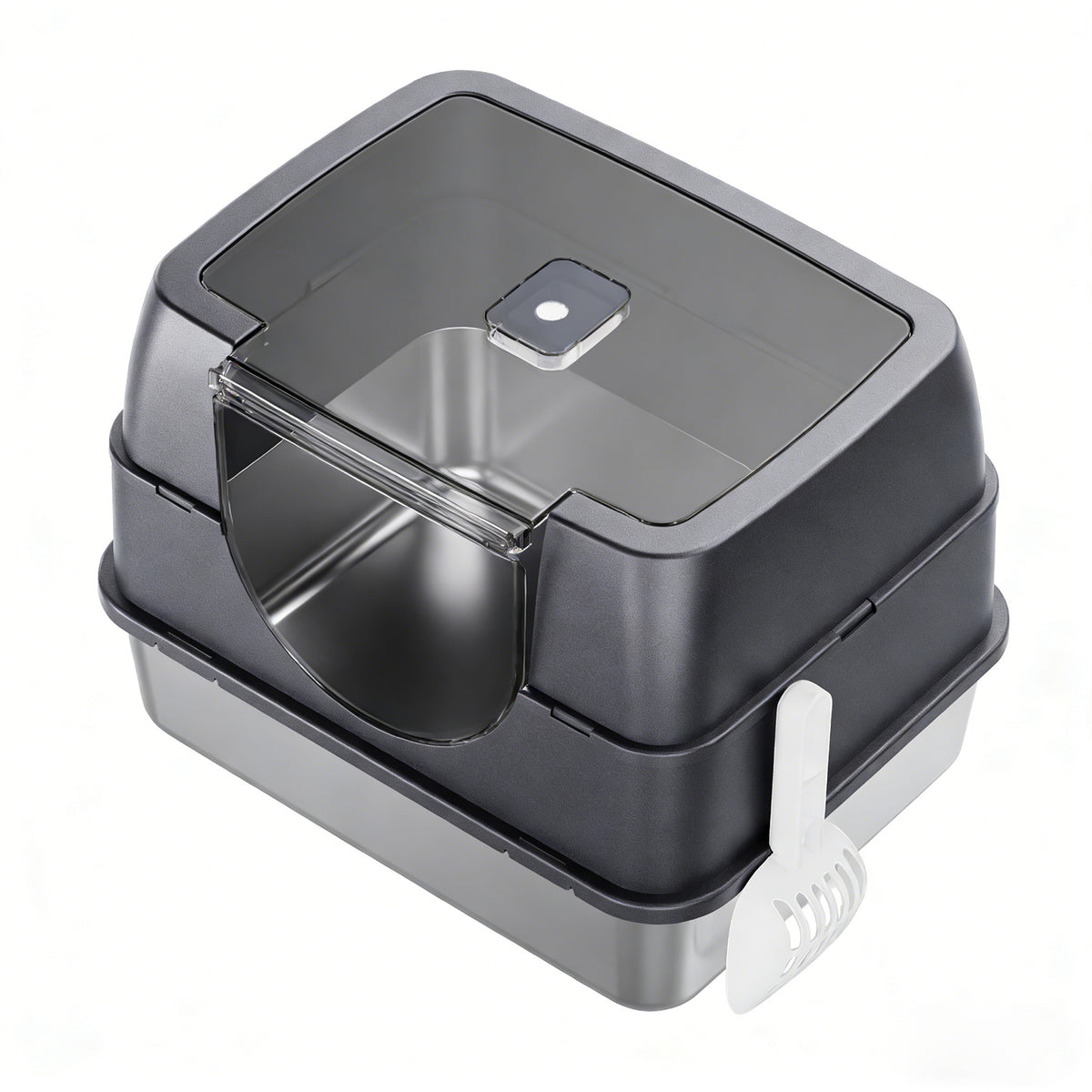 Only Self Pickup---Galaxy Stainless Steel Cat Litter Box