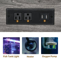 40-50 gallons Fish Tank Stand with Power Outlets - BIG FRENCHIES