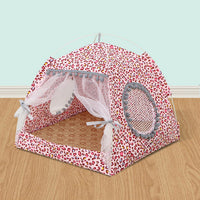 Comfy Calming Pet Tent Bed for Small Dogs and Cats - BIG FRENCHIES