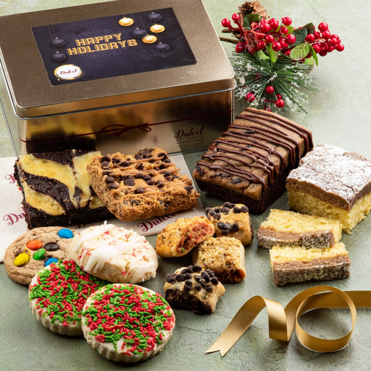 Deluxe Holiday Treats in a Tin - BIG FRENCHIES