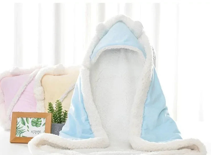 Double-Layer Fleece Blanket - # BAGE41110010 - BIG FRENCHIES