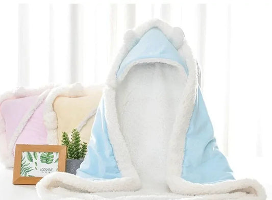 Double-Layer Fleece Blanket - # BAGE41110010 - BIG FRENCHIES