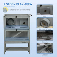 5-Tier Hamster Cage Mice Habitat Rat Habitat With Openable Top