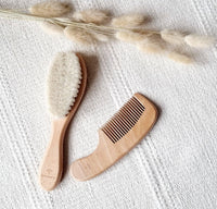 Wooden Baby Brush and Comb Set - BIG FRENCHIES
