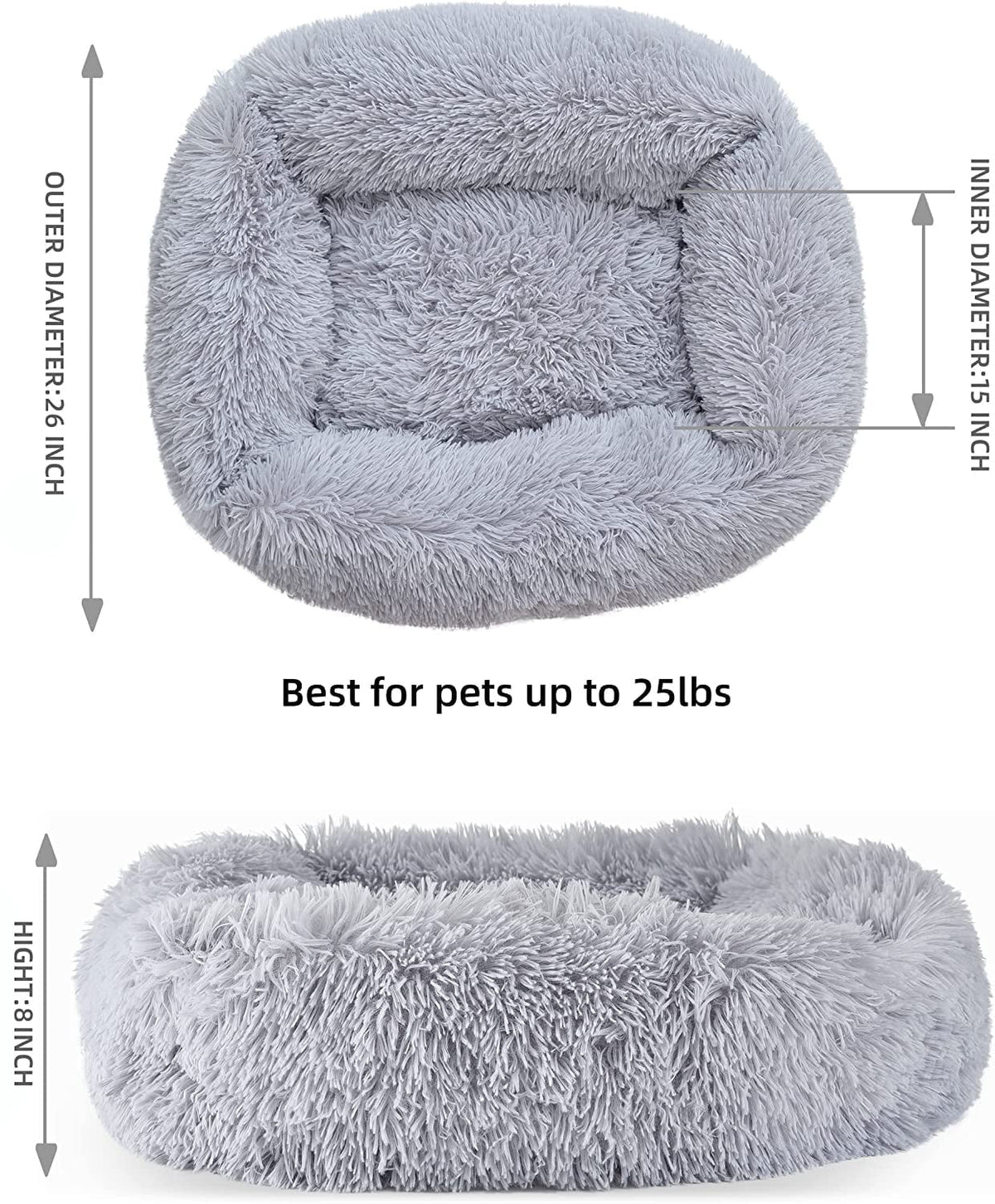 Cat Bed for Indoor Cats and small dogs - BIG FRENCHIES