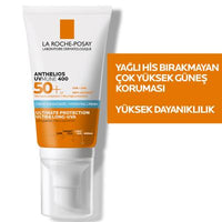 La Roche-Posay Anthelios UVMune 400 SPF50+ Sunscreen: Broad Spectrum Protection, Moisturizing, No White Cast - For Sensitive, Sun-Allergy Prone Skin, 1.69 fl oz