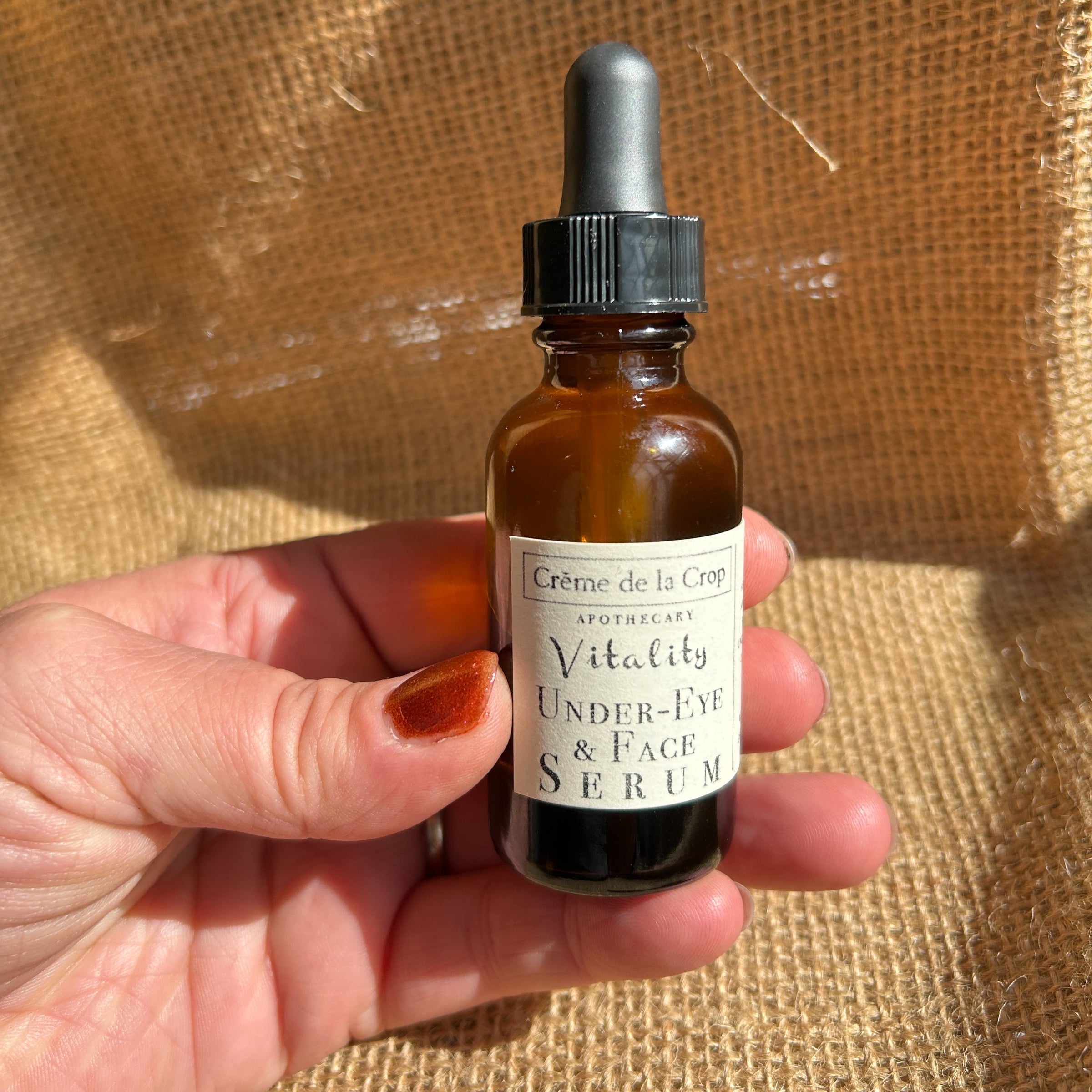 Under-Eye & Face Serum - Vitality (Essential Oils) - BIG FRENCHIES