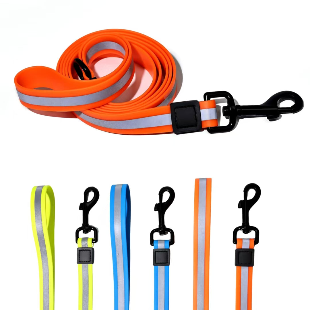 Reflective Leash Set It Can Reflect Light Sources Effectively Enhancing The Safety Of Pets During Outdoor Outings