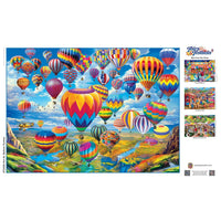 Fairs & Festivals - Hot Air Balloon Festival 1000 Piece Puzzle by Masterpieces - BIG FRENCHIES