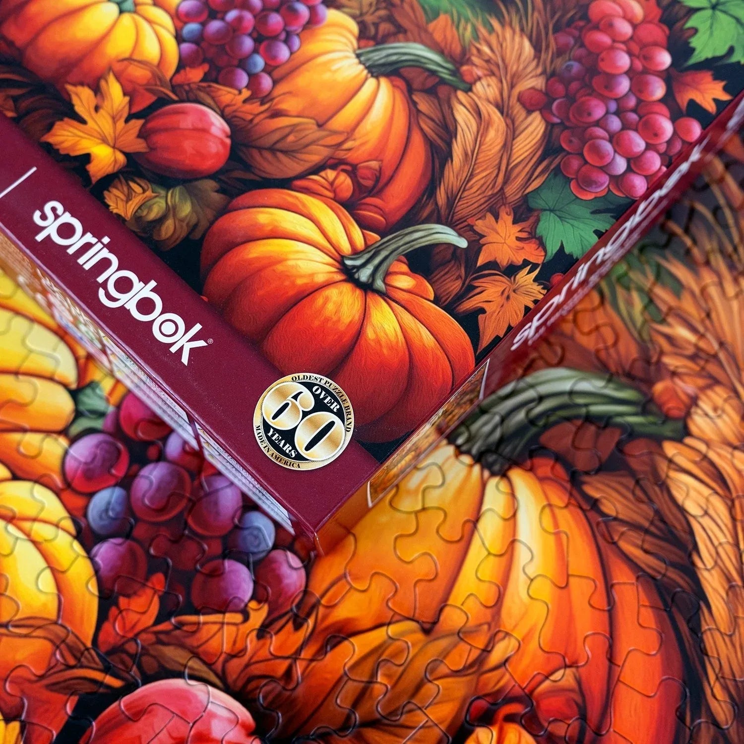 Fall Harvest 500 Piece Jigsaw Puzzle | Springbok Puzzles - BIG FRENCHIES