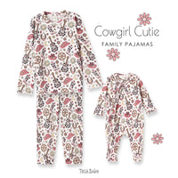 Cowgirl Cutie Girl's Bamboo Pajama Set - BIG FRENCHIES